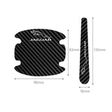 Jaguar Carbon Fiber Car Door Bowl Handle Anti-collision Protective Stickers Scratches Film