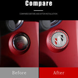Buick Diamond Car Engine One-click Start Stop Button Cover Sticker