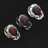 Mitsubishi Iron Man Metal Car Engine One-click Start Stop Button Cover