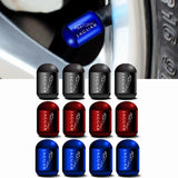 4pcs/set Jaguar Car Air Valve Stem Cap Anti Dirty Tyre Valve Covers