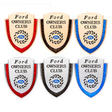 Ford Metal Shield Car Rear Sticker Auto Window Emblem Badge Decal