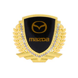 Mazda Metal Diamond Car Rear Sticker Trunk Emblem Badge Decal