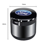 Ford Metal Car Ash Tray Auto Ashtray Cigarette Holder Box with LED Light