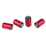 4pcs/set Subaru STI Logo Matte Car Air Valve Stem Caps Auto Tyre Valve Covers