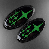 Acrylic Car Front Hood Emblem Badge Rear Sticker for Subaru Impreza BRZ WRX STI Legacy Outback XV
