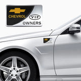 Chevrolet VIP OWNERS Metal Car Stickers Rear Emblem Badge