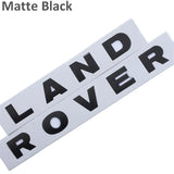 Land Rover Range Rover Defender Letter ABS Car Front Hood Bonnet Cover Emblem Badge Sticker