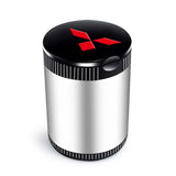 Mitsubishi Metal Car Ash Tray Auto Ashtray Cigarette Holder Box with LED Light