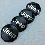 4pcs/set 56mm Jeep Car Wheel Center Hub Sticker Decal