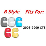 4pcs/set Cadillac Stainless Steel Car Door Lock Cover Protection