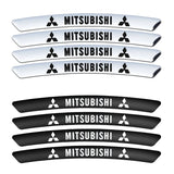 4pcs/set 9cm Mitsubishi Aluminum Alloy Car Wheel Rim Tyre Sticker