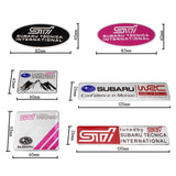 Subaru STI Aluminum Alloy Car Body Sticker Nameplate Rear Emblem Badge Decal