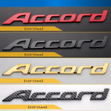 ABS for Logo Emblem Civic Accord City CRV HRV Jazz Pilot Odyssey Car Rear Trunk Fender Lettering Sticker Auto Accessories