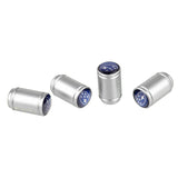 4pcs/set Subaru STI Logo Matte Car Air Valve Stem Caps Auto Tyre Valve Covers
