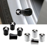 4pcs/set Peugeot Logo Car Air Valve Stem Caps Auto Tyre Valve Covers