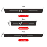 Nissan Carbon Fiber Car Door Threshold Scratch Proof Sticker Decal