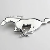 20x7.5cm Ford Mustang Logo Metal Car Rear Sticker Decal Auto Front Hood Grille Emblem Badge