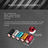 4pcs/set SEAT Logo Matte Car Air Valve Stem Caps Auto Tyre Valve Covers