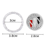 Buick Diamond Car Engine One-click Start Stop Button Cover Sticker