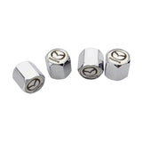 4pcs/set Mazda Car Air Valve Stem Cap Auto Tyre Valve Covers