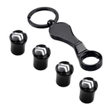 4pcs/set Citroen Logo Car Air Valve Stem Caps Auto Tyre Valve Covers with Wrench