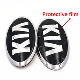 KIA Logo ABS Car Front Hood Emblem Badge Auto Trunk Sticker Decal