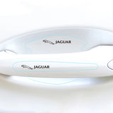 8pcs Jaguar Car Door Handle Bowl Wrist Transparent Protector Anti-collision Decal