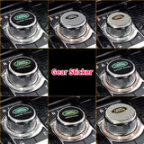Land Rover Metal Car Gear Cover Sticker Decal Center Console Cap Emblem Badge