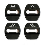 4pcs/set Infiniti Stainless Steel Car Door Lock Cover Protection