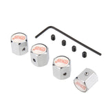 4pcs/set Subaru STI Anti-Theft Car Air Valve Stem Cap Auto Tyre Valve Covers