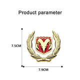 Dodge Metal Car Rear Sticker Auto Window Emblem Badge Decal