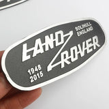 14.5x5.5cm Land Rover Metal Car Front Grille Emblem Badge