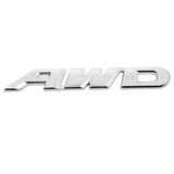 Metal AWD Logo Car Styling Emblem Badge Sticker for New Civic Accord Odyssey CRV HRV Jazz Pilot City Modified Accessories