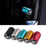 4pcs/set Nissan Z Logo Matte Car Air Valve Stem Caps Auto Tyre Valve Covers