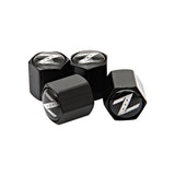 4pcs/set Nissan Nismo GTR Car Air Valve Stem Cap Auto Tyre Valve Covers