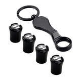 4pcs/set Hyundai Logo Car Air Valve Stem Caps Auto Tyre Valve Covers with Wrench