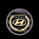 Hyundai Carbon Fiber Car Engine One-click Start Stop Button Cover Sticker
