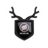 Buick ABS Deer Car Rear Sticker Shield Trunk Emblem Badge Decal
