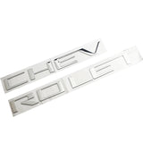 Chevrolet Letter ABS Car Rear Sticker Decal Trunk Emblem Badge