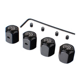 4pcs/set Mazda Anti-Theft Car Air Valve Stem Cap Auto Tyre Valve Covers