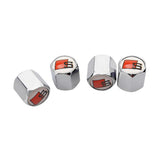 4pcs/set Audi Sline Car Air Valve Stem Cap Auto Tyre Valve Covers