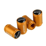 4pcs/set Mercedes Benz AMG Logo Matte Car Air Valve Stem Caps Auto Tyre Valve Covers