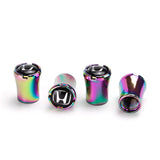 4pcs/set Honda Logo Car Air Valve Stem Caps Auto Tyre Valve Covers