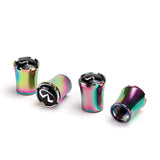 4pcs/set Infiniti Logo Car Air Valve Stem Caps Auto Tyre Valve Covers