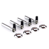 4pcs/set Lexus Logo Car Door Bolt Lock Pins Gate Lock Screws