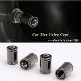 4pcs Skoda Logo Tire Valve Caps