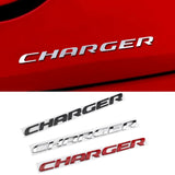 Dodge CHARGER Logo Metal Car Rear Sticker Auto Trunk Emblem Badge Decal