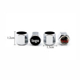 4pcs/set Ford Mustang Wolf Car Air Valve Stem Cap Auto Tyre Valve Covers