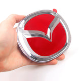 104mm 140mm Mazda Car Front Grille Emblem Badge Rear Sticker Decal