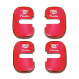 4pcs/set Cadillac Stainless Steel Car Door Lock Cover Protection